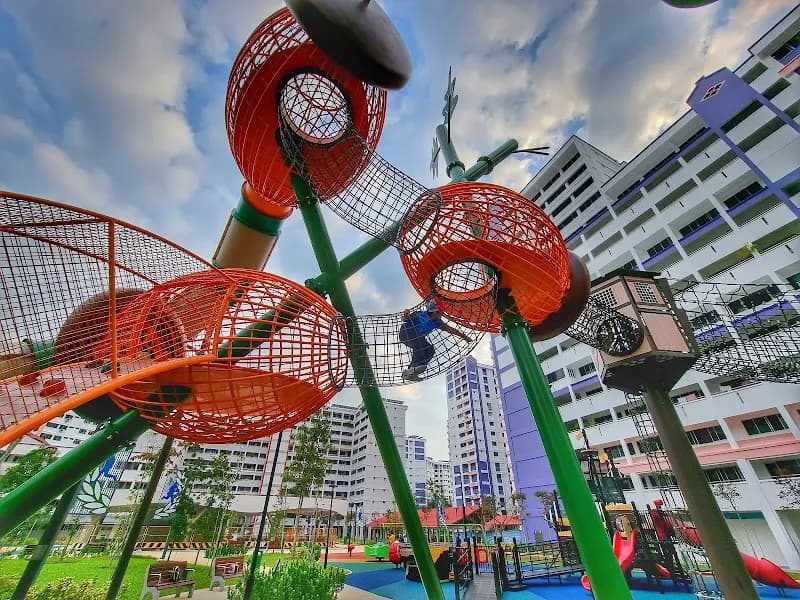 View of Choa Chu Kang Mega Playground in Choa Chu Kang, SG