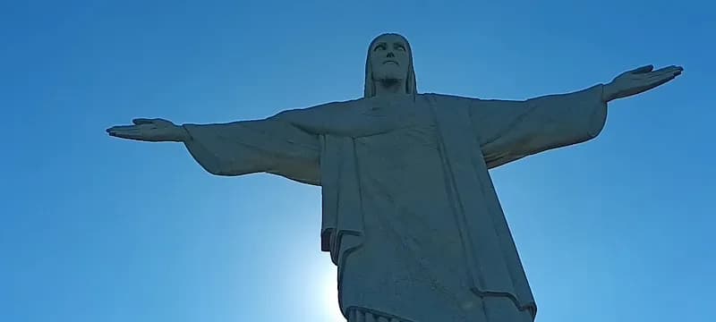 View of Christ the Redeemer in Rio de Janeiro, RJ