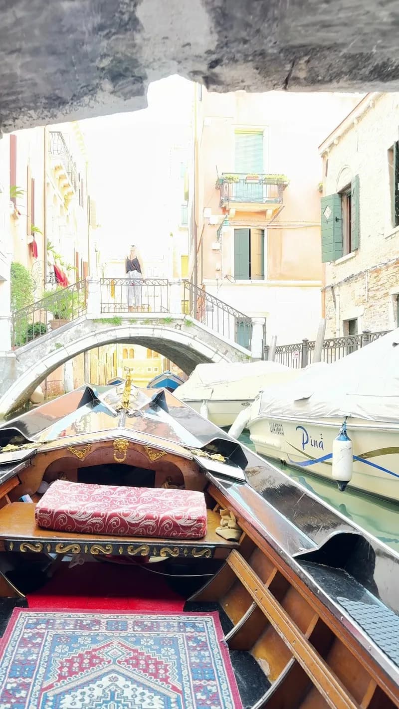 View of Christian's relaxing gondola rides in Venice, VN