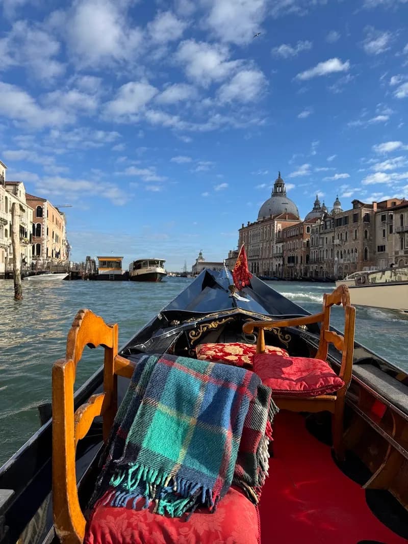 View of Christian's relaxing gondola rides in Venice, VN