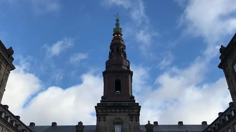 View of Christiansborg Palace in Copenhagen, CPH