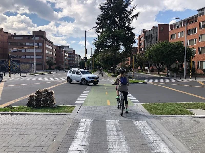 View of Cicloruta calle 116 Pepe sierra in Usaquén, CD