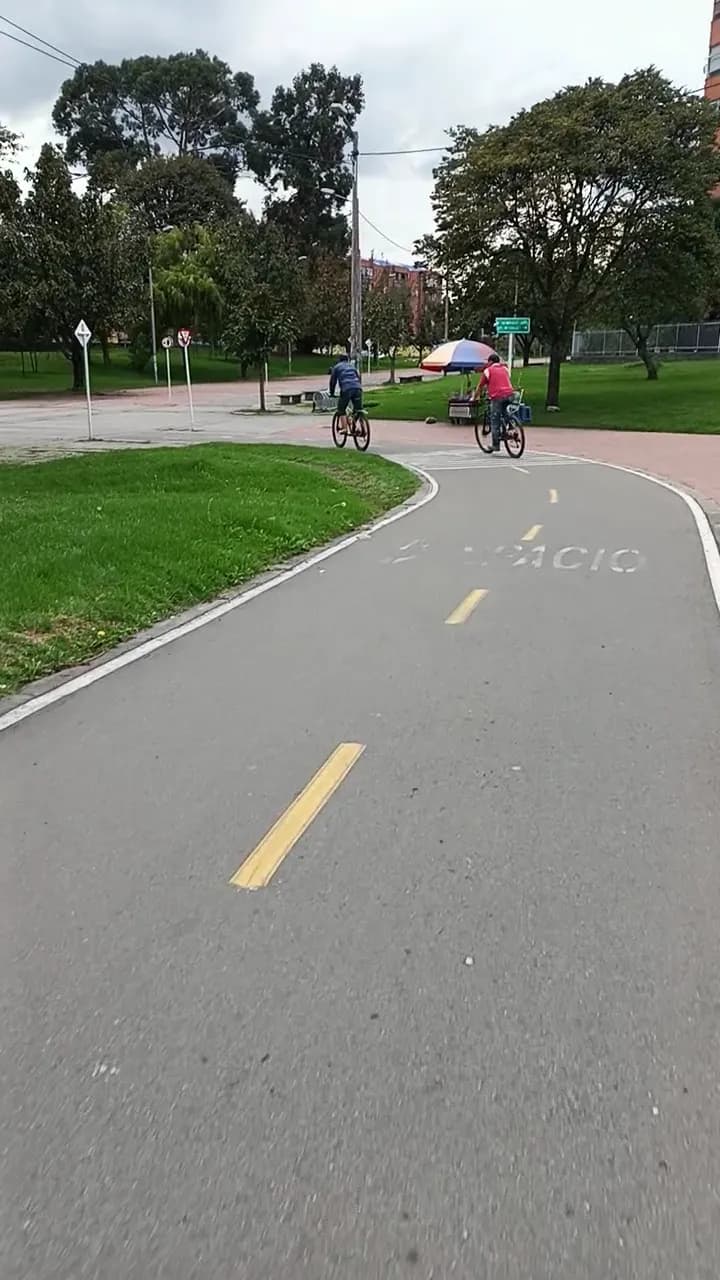 View of Cicloruta calle 116 Pepe sierra in Usaquén, CD