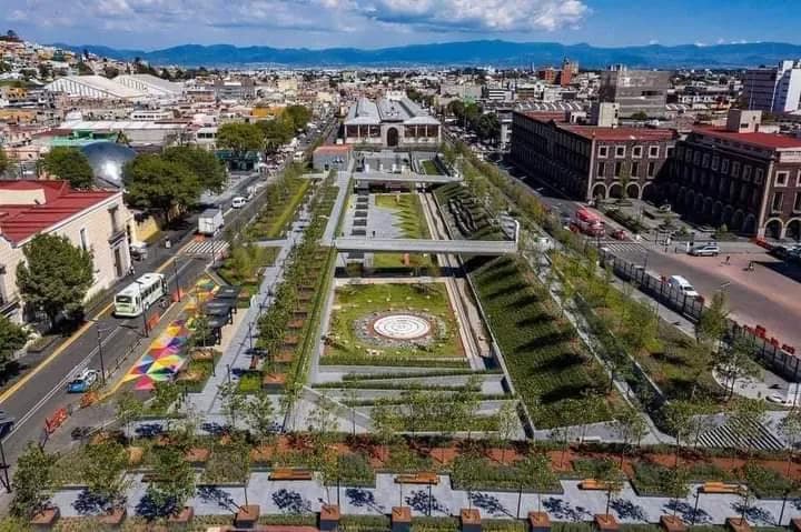 View of Ciencia Fundadores Park in Toluca, Edomex