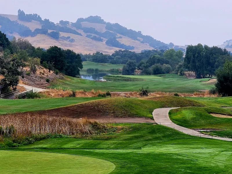 View of Cinnabar Hills Golf Club in Berryessa, CA