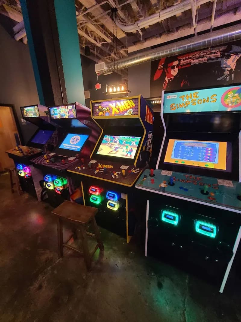 View of Circuit Social Arcade Bar Social in Norfolk, VA