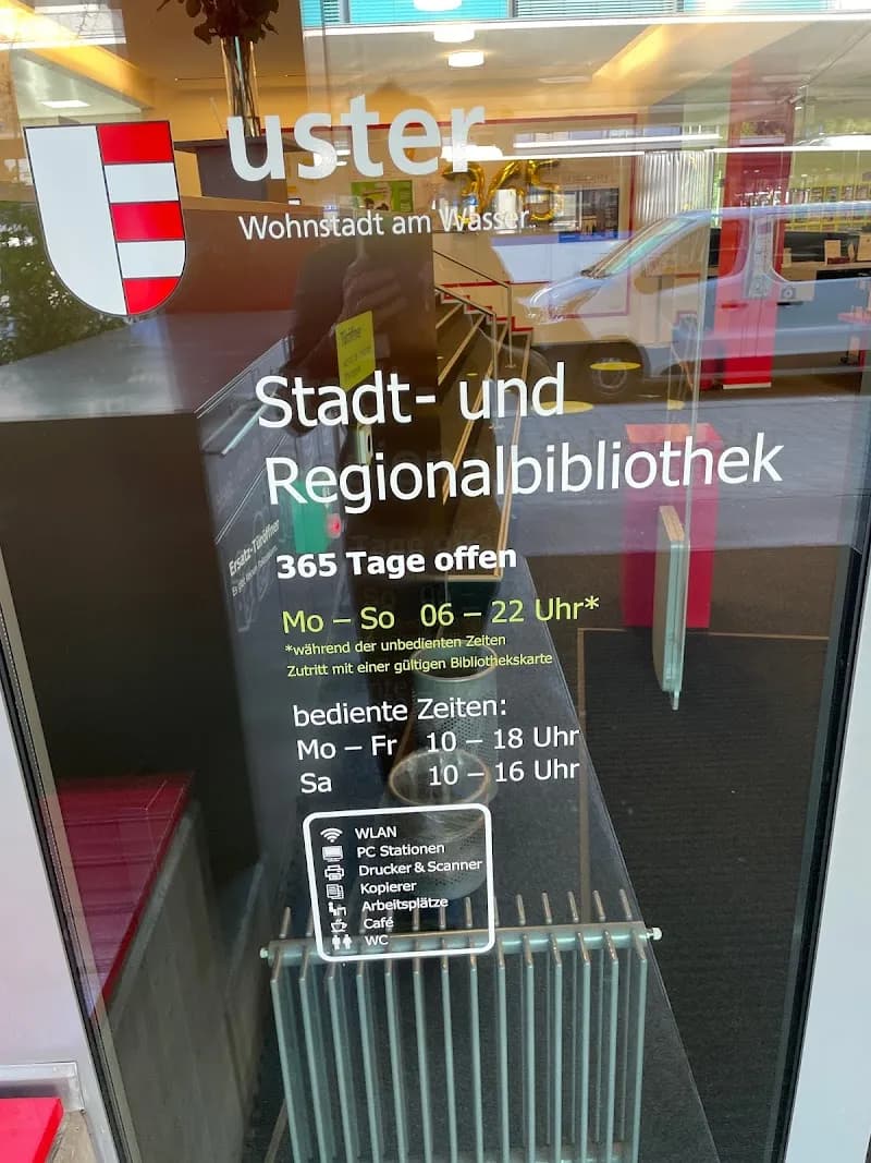 View of City and Regional Library Uster in Uster, ZH
