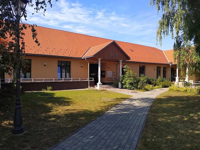View of City Library in Pilisvörösvár, Budapest