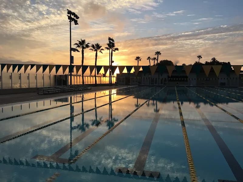 City of Coronado Aquatics Center swimming pool in Coronado, CA