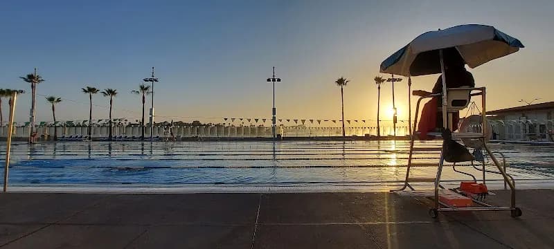 View of City of Coronado Aquatics Center in Coronado, CA