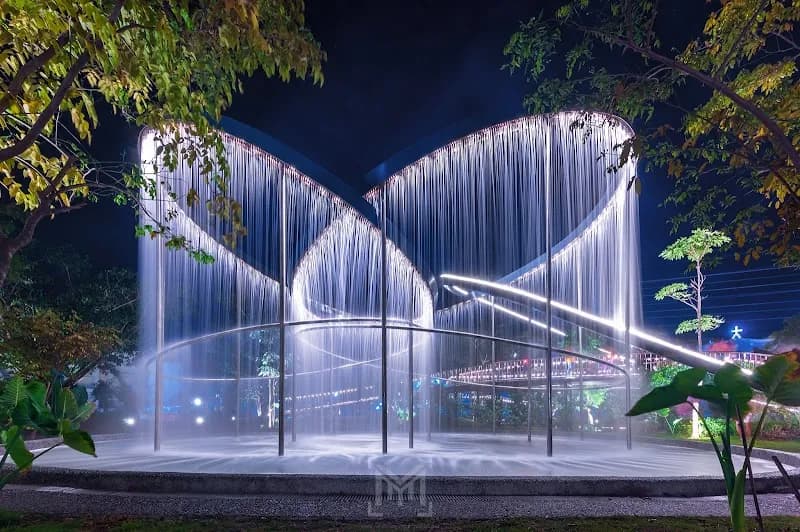 City of Naga Plaza park in Naga City, CV
