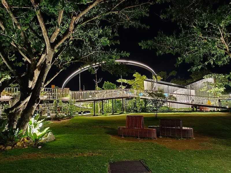 View of City of Naga Plaza in Naga City, CV