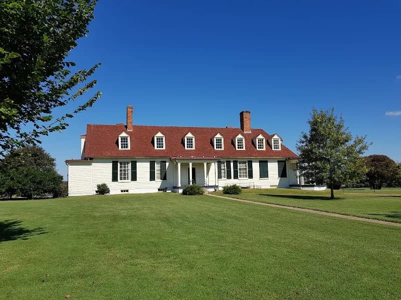 View of City Point National Cemetery in Hopewell, VA