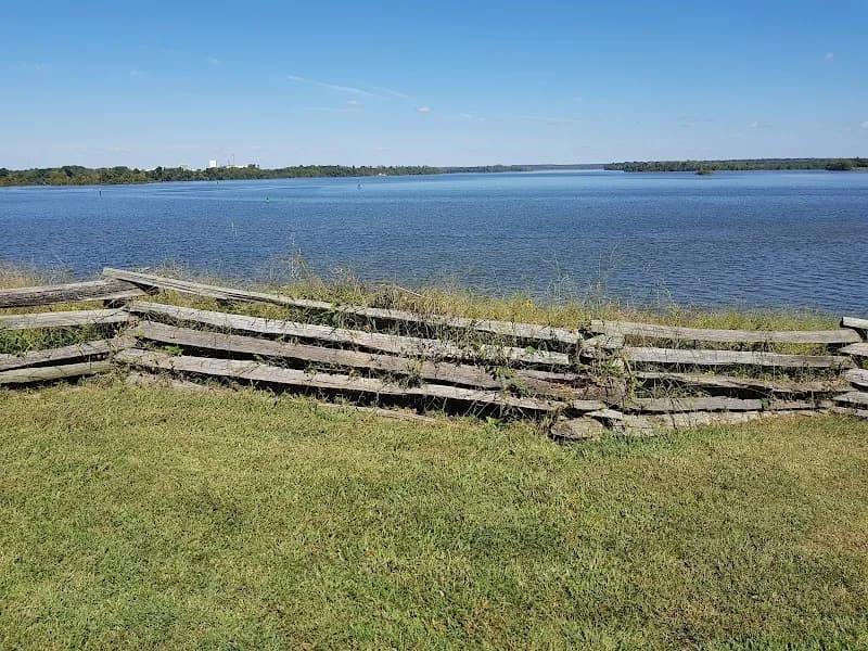 View of City Point National Cemetery in Hopewell, VA
