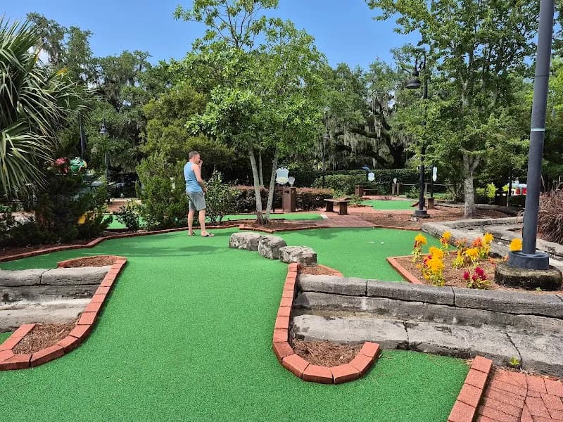 View of City Putt Miniature Golf Course in Oak Hills, LA