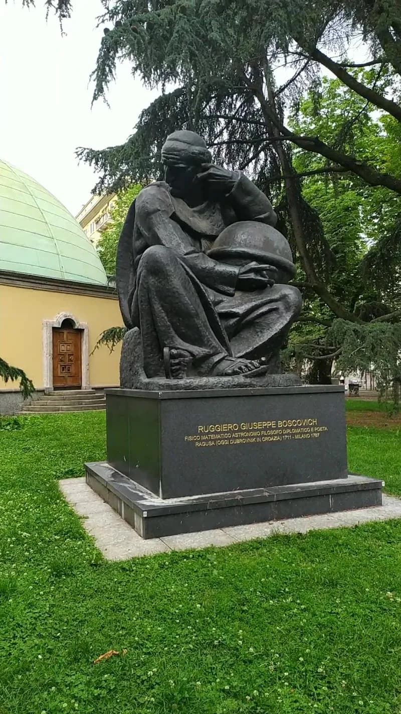View of Civico Planetario Ulrico Hoepli in Milan, LM