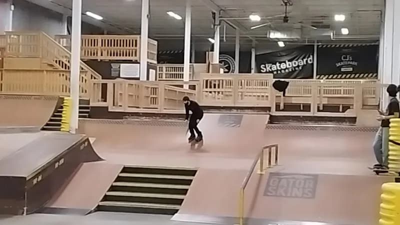 View of Cj's Skatepark in Brampton, ON
