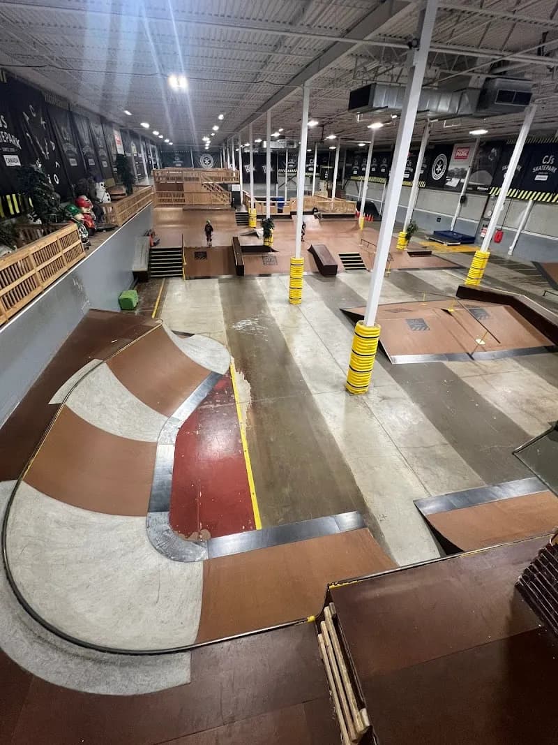 View of Cj's Skatepark in Brampton, ON