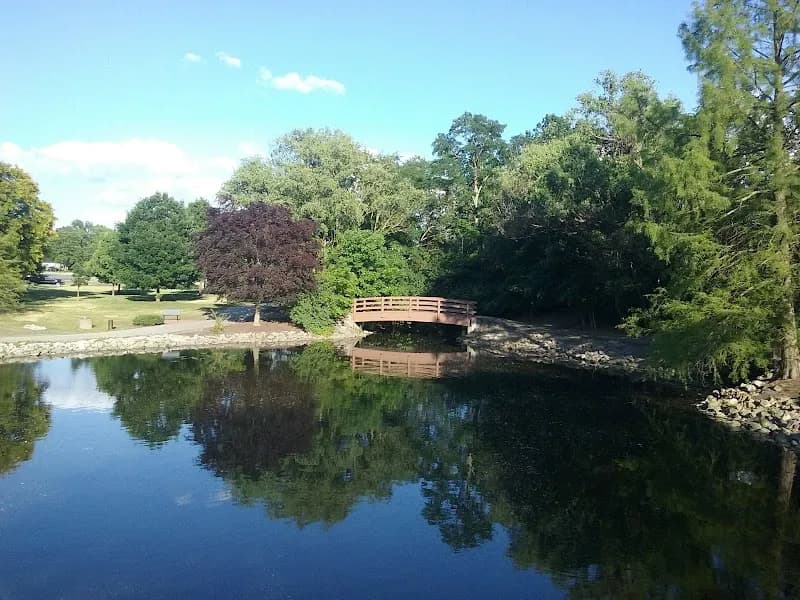View of Clague Park in Westlake, OH
