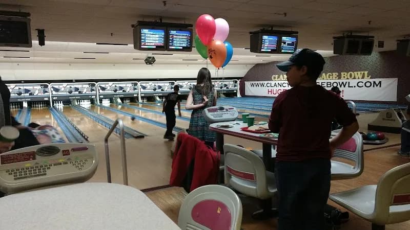 View of Clancy's Village Bowl in Muncie, IN