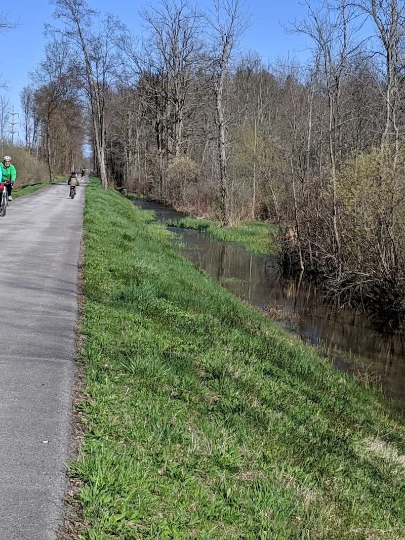 View of Clarence Bike Path in Clarence, NY
