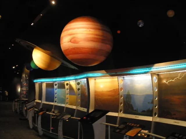 View of Clark Planetarium in Salt Lake City, UT