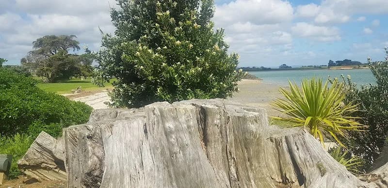 View of Clarks Beach in Waiuku, AKL