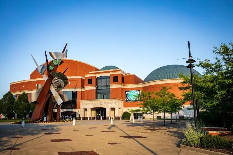 Clay Center planetarium in Charleston, WV