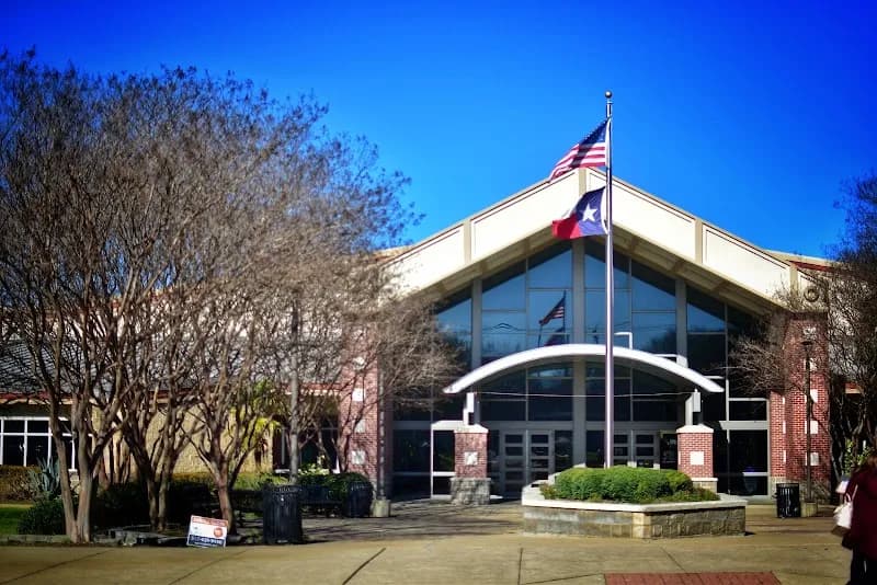 View of Clay Madsen Recreation Center in Circle C Ranch, TX