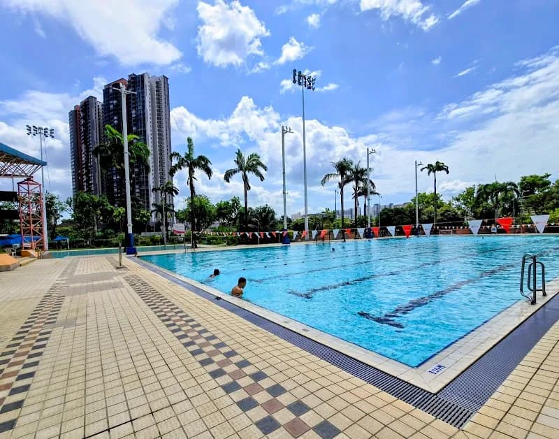View of Clementi Swimming Complex in Clementi, SG