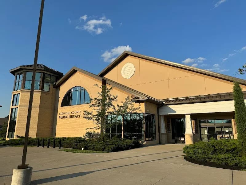 View of Clermont County Public Library- Miami Township Branch in Milford, OH
