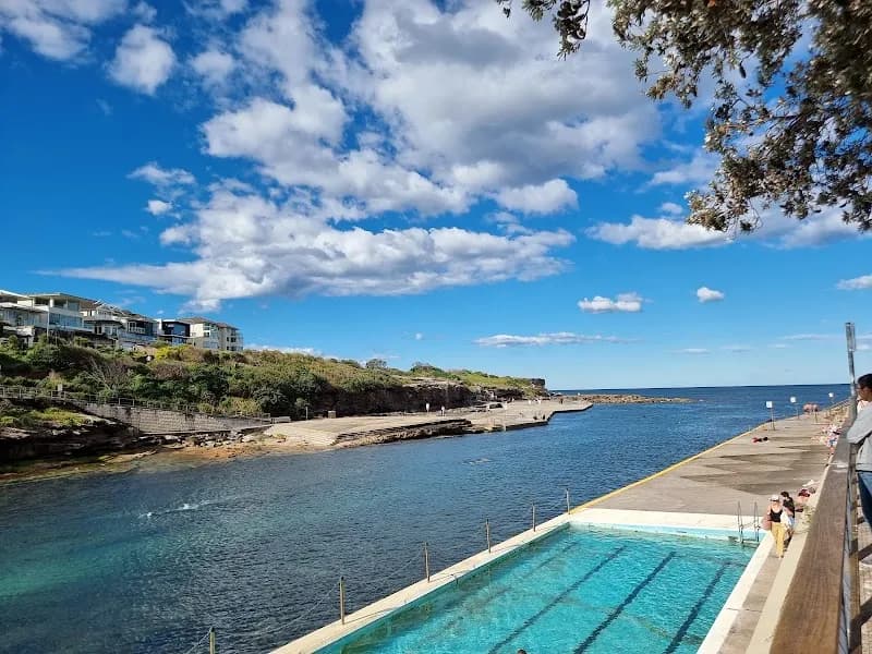 View of Clovelly Pool in Coogee, NSW