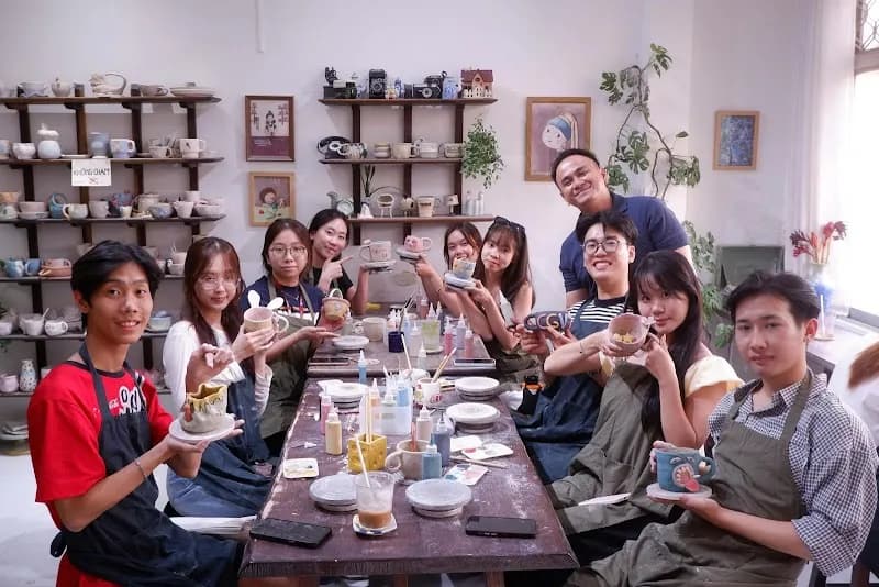 View of Clover Pottery Studio & Cafe - Workshop làm gốm, tô vẽ gốm in Binh Chanh, HCMC