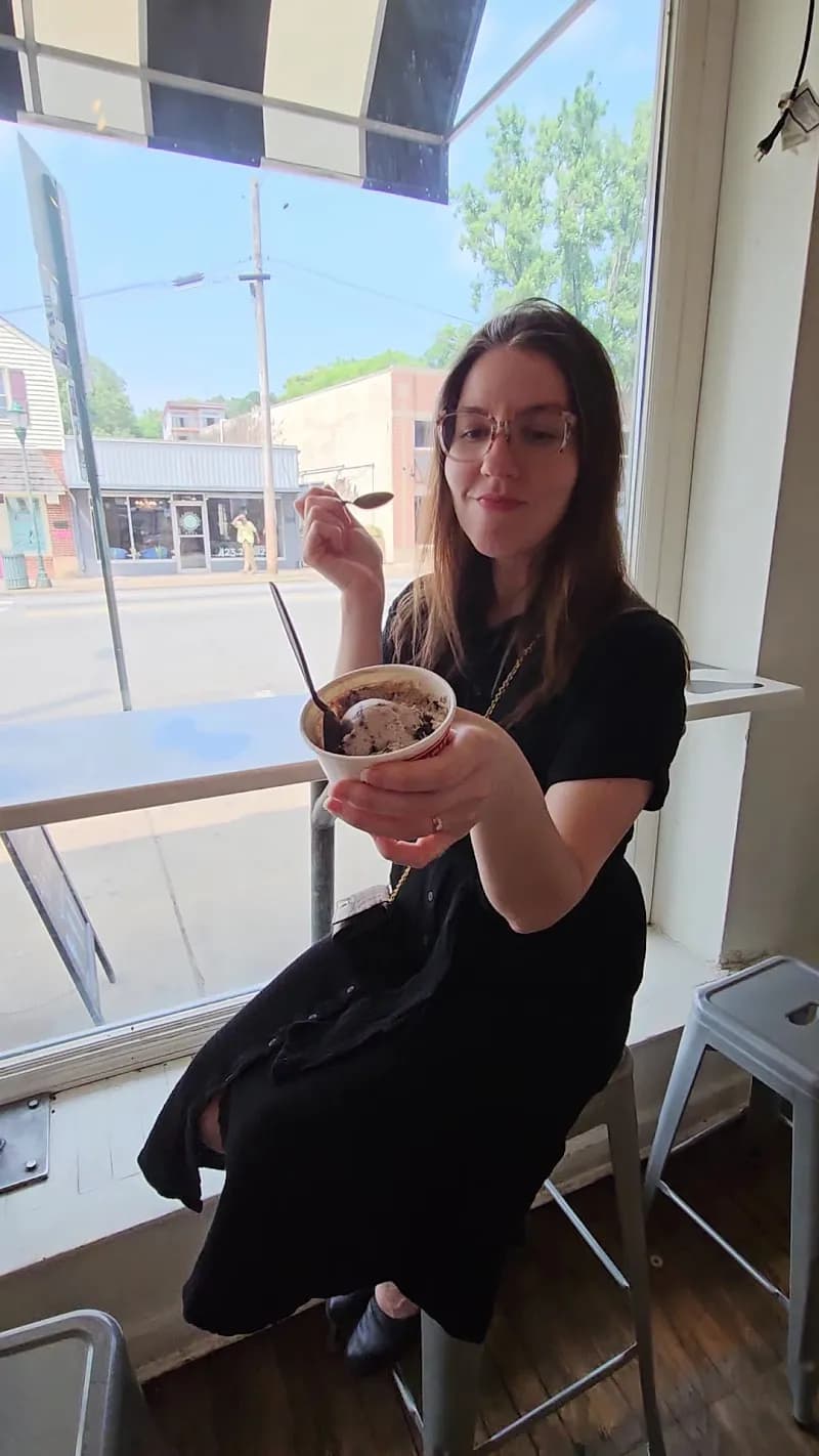 View of Clumpies Ice Cream Co in Chattanooga, TN