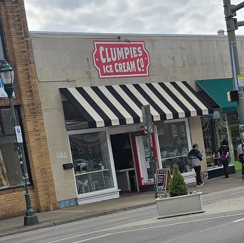 View of Clumpies Ice Cream Co in Chattanooga, TN