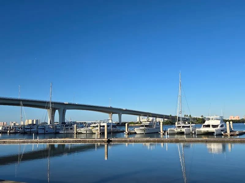 View of Coachman Park in Clearwater, FL