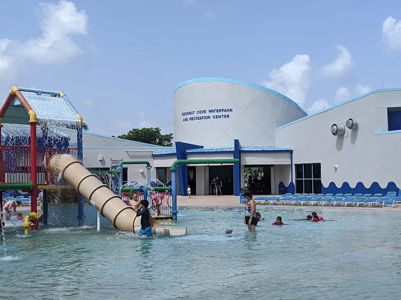 View of Coconut Cove Waterpark and Community Center in Boca Raton, FL