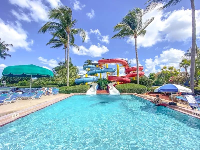 View of Coconut Cove Waterpark and Community Center in Boca Raton, FL