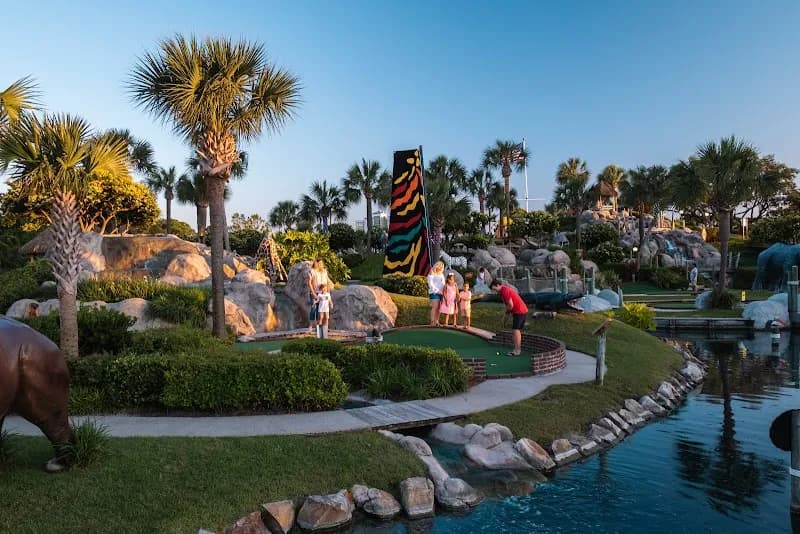 View of Coconut Creek Family Fun Park in Panama City Beach, FL