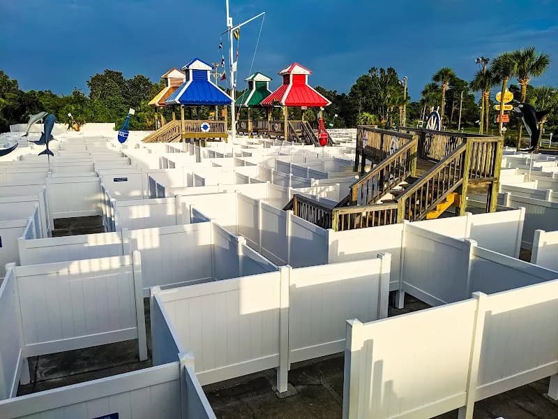 View of Coconut Creek Family Fun Park in Panama City Beach, FL