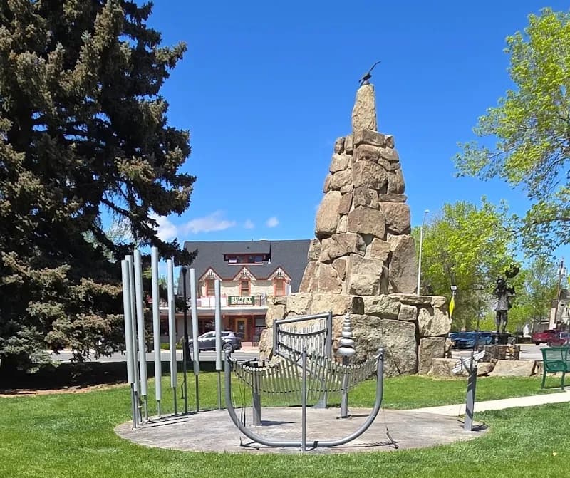 View of Cody City Park in Cody, WY