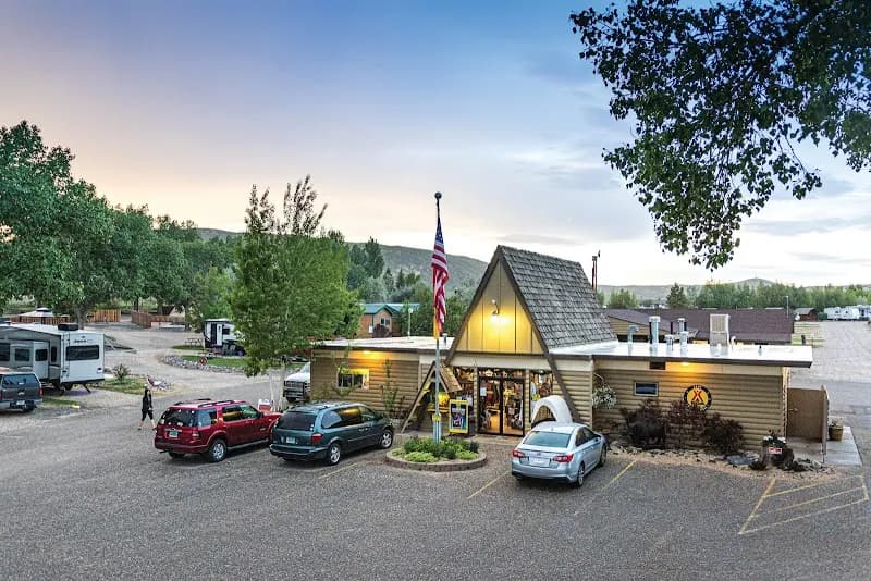 Cody / Yellowstone East KOA Holiday campground in Cody, WY