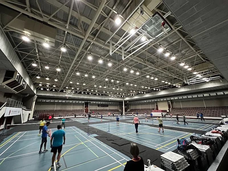 View of Coetzenburg Athletics Stadium in Stellenbosch, WC