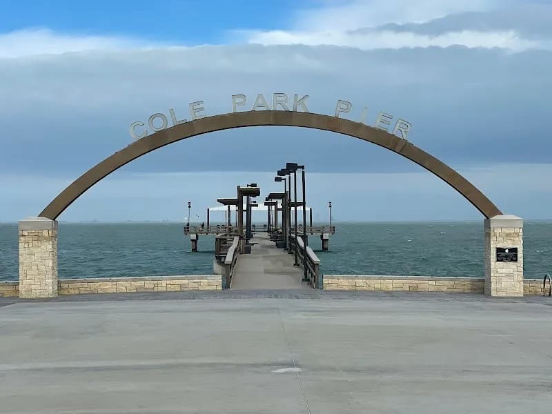 Cole Park city park in Corpus Christi, TX