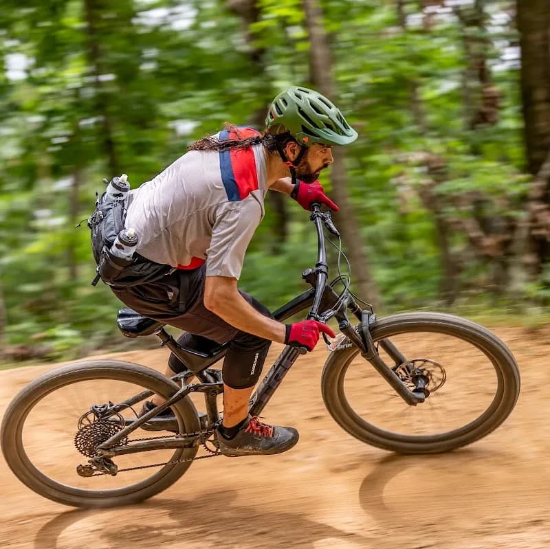 View of Coler Mountain Bike Preserve in Little Rock, AR