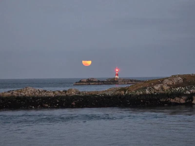 View of Coliemore Harbour in Dalkey, D