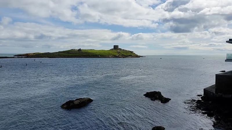 View of Coliemore Harbour in Dalkey, D