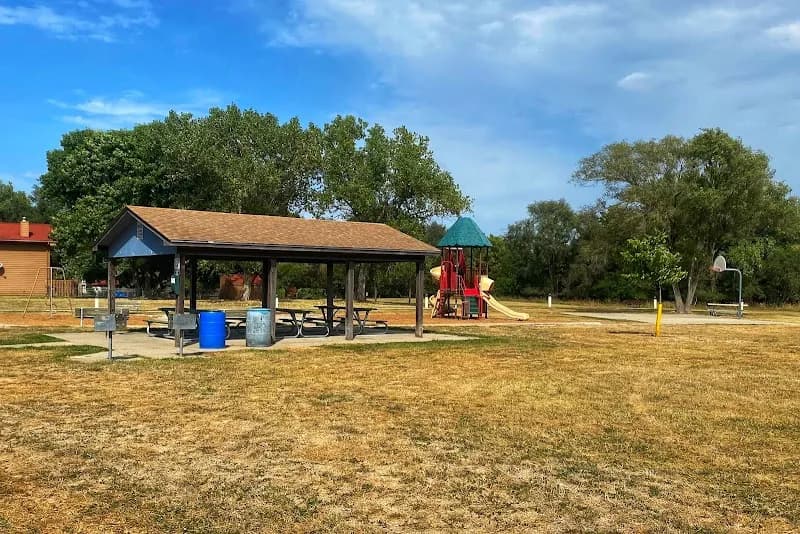 View of College Heights Park in Bellevue, NE