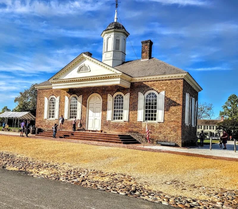 View of Colonial National Historical Parkway in Yorktown, VA