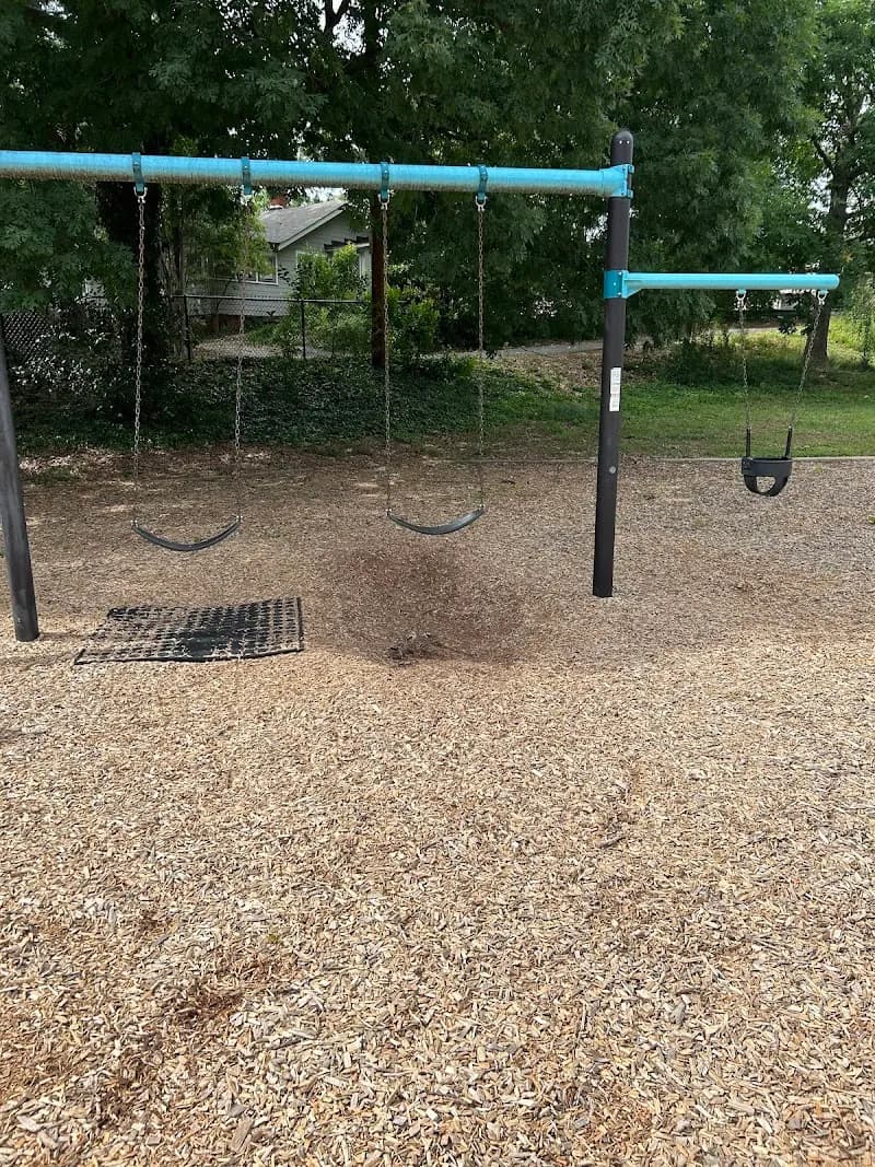 View of Colonial Park in Myers Park, NC